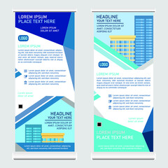 MODERN BUSINESS ROLL UP BANNER 3