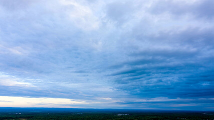 Fototapeta premium Cloudy Sky Over Canada