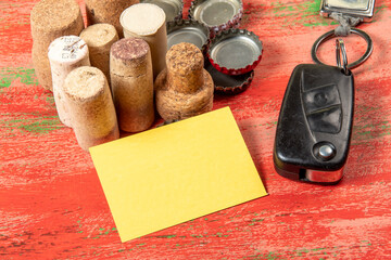 alcohol abuse and danger in car driving