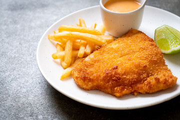 fried fish and chips