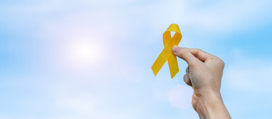 Suicide prevention, Sarcoma, bone, bladder, Childhood cancer Awareness month, Yellow Ribbon for...