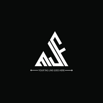 MJF letter logo creative design. MJF unique design
