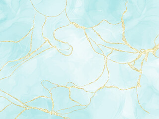 Abstract alcohol ink texture marble style background.