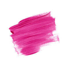 Pink brush acrylic paint background. Abstract brush paint texture design acrylic stroke image. Art design for headline, logo and sale banner. 