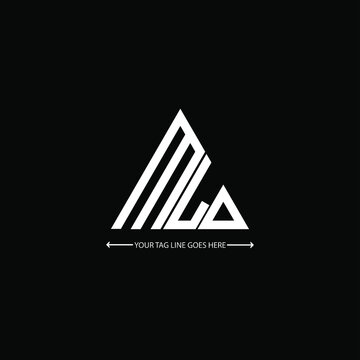 MLD letter logo creative design. MLD unique design
