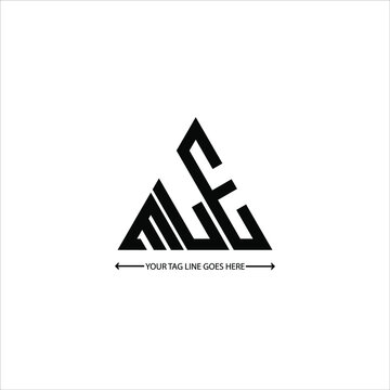 MLE letter logo creative design. MLE unique design
