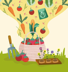 gardenign organic food