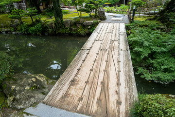 石川県金沢市にある兼六園周辺の風景 Scenery around Kenrokuen Garden in Kanazawa...