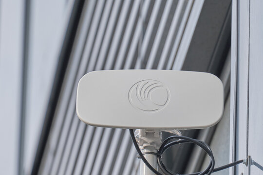 Outdoor Internet Access Point Cambium 5 GHz Force 180 Integrated Radio - Moscow, Russia, August 01, 2021