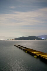 夜景の海
