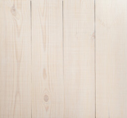 Fototapeta premium Natural background with smooth faced white wooden planks