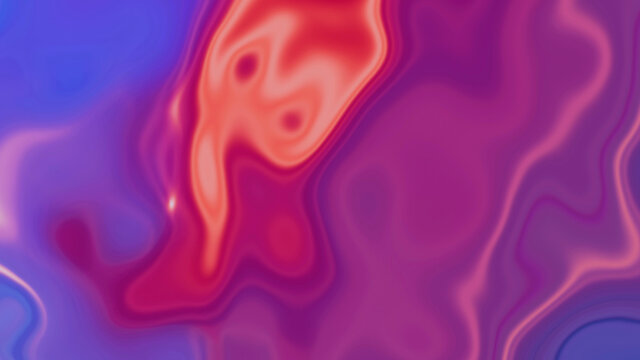 Pink Liquid Wave Color Blast. Abstract Pink Background With Waves.