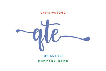 QTE lettering logo is simple, easy to understand and authoritative