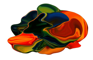 Creative painting colorful abstract on background, Color gradient background design.
