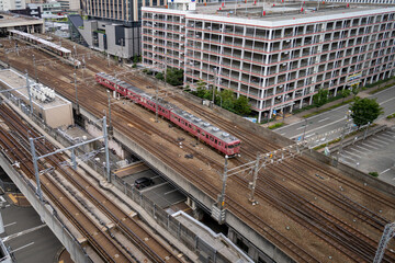 石川県金沢市の金沢駅周辺の風景 Scenery around Kanazawa Station in Kanazawa City, Ishikawa Prefecture, Japan