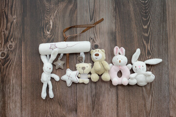 Cute small newborn baby plush toys