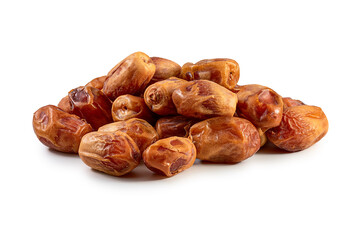 date fruit isolated. Group of date fruit cutout. pile of date fruits
