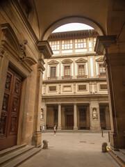 Italia, Toscana, Firenze, Galleria degli Uffizi.