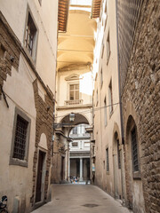 Italia, Toscana, Firenze, un vicolo del centro storico.