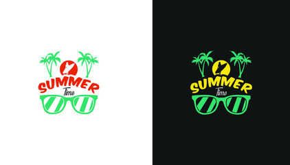 Summer T-shirt Design with elegant graphic