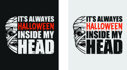 Halloween T-shirt Design with elegant graphic