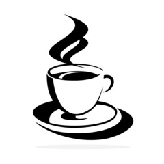 Coffee cup icon. Vector concept illustration for design.