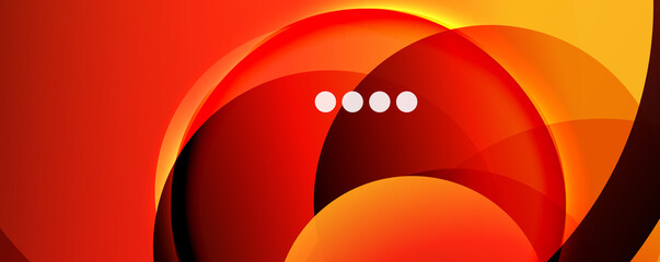 Fluid gradients, swirls and circles. Bright color lines. Vector Illustration For Wallpaper, Banner, Background, Landing Page