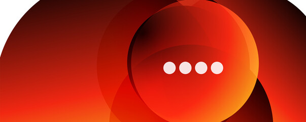 Fluid gradients, swirls and circles. Bright color lines. Vector Illustration For Wallpaper, Banner, Background, Landing Page