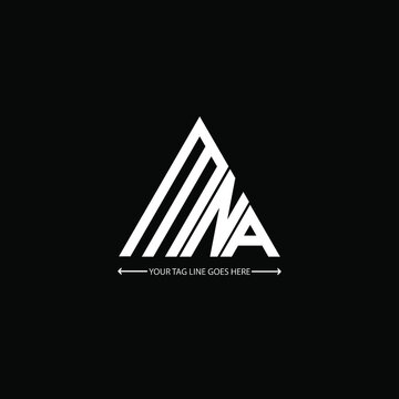 MNA letter logo creative design. MNA unique design
