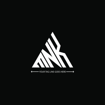 MNK letter logo creative design. MNK unique design
