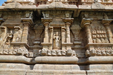 インドの世界遺産　大チョーラ朝寺院群　ガンガイコンダチョーラプラムのブリハディーシュワラ寺院