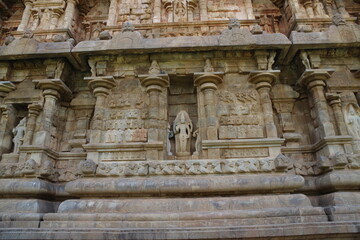 インドの世界遺産　大チョーラ朝寺院群　ガンガイコンダチョーラプラムのブリハディーシュワラ寺院