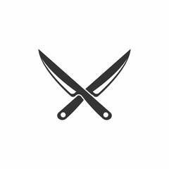 Kitchen icon cooking tools vector flat design