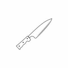 Kitchen icon cooking tools vector flat design