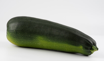 Fresh zucchini isolated on white background. zucchini isolated on white background
