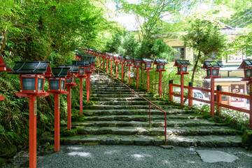 Fototapeta na wymiar Kifune Shrine