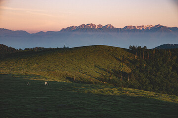 美ヶ原高原のご来光 nagano