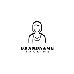 business avatar logo icon design template vector illustration