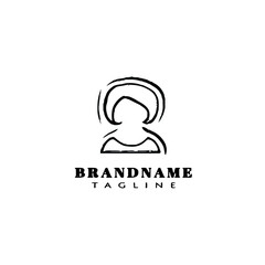 avatar logo icons design template vector illustration