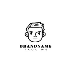 avatar logo icon design template vector cartoon