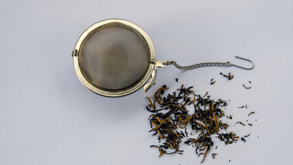 Tea egg and black tea with the finest rum 