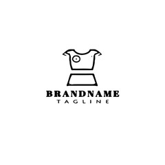 women clothes logo icon design template vector illustration