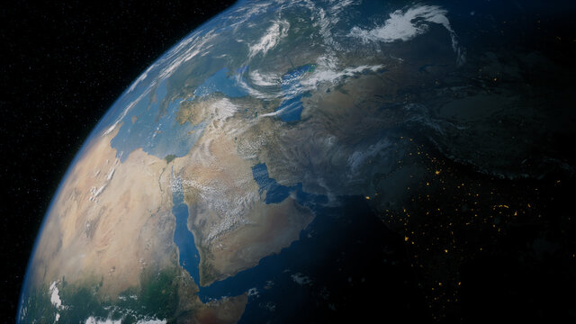 Earth in Space.