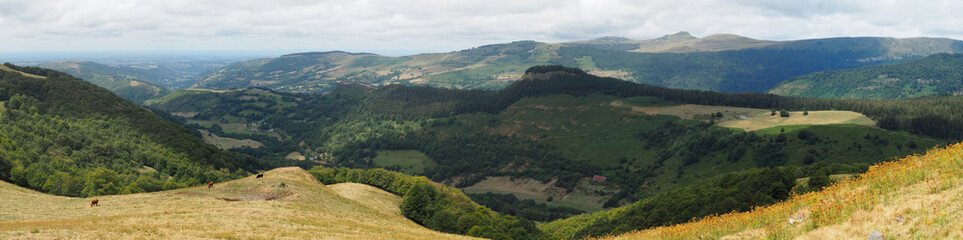 Fototapeta premium Cantal col de légal
