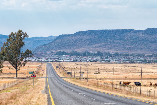 View of the Tembisa township in Burgersdorp