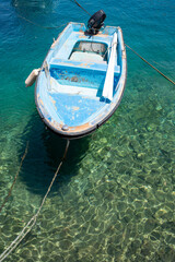 Obraz premium boat on the sea