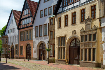 Fototapeta na wymiar Minden Altstadt mit Museum