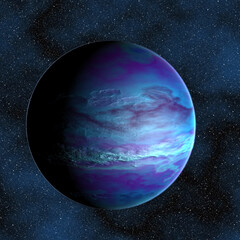 blue gas giant