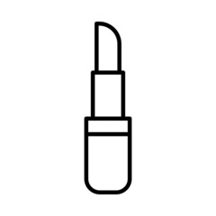 Lipstick Vector Line Icon Design