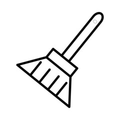 Sweep Map Vector Line Icon Design